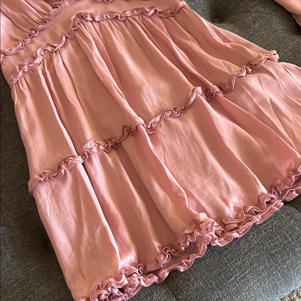 Miami Blush Ruffled Top - Picture 6 of 7